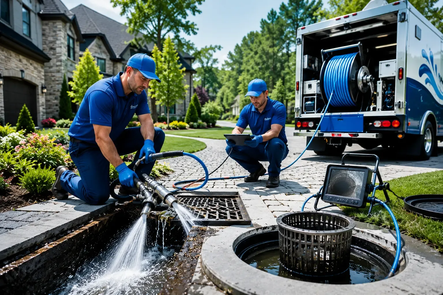 Local outdoor drain cleaning professionals in Washingtonville, PA